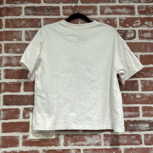 Uniqlo Olympia Le-Tan Women Minnie Mouse Loves Dots Crop Short Sleeve Tee Size M - Picture 2 of 8